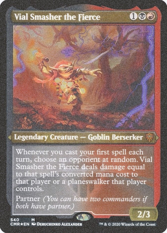 Vial Smasher the Fierce (CMR) (540) / Foil Etched