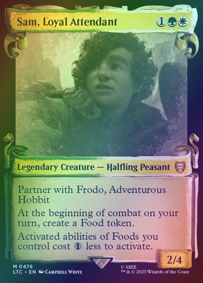 Sam, Loyal Attendant (LTC) (476) / Showcase / Foil