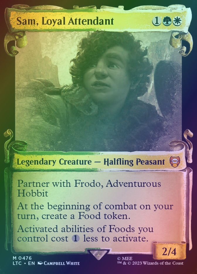 Sam, Loyal Attendant (LTC) (476) / Showcase / Foil