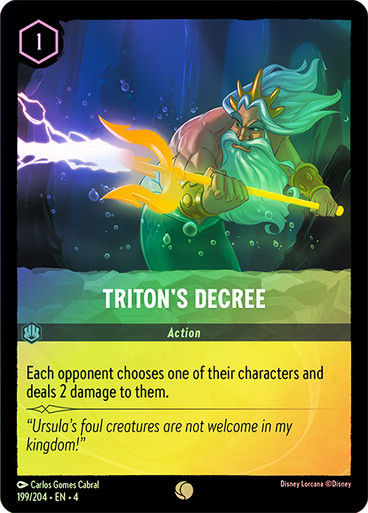 Triton's Decree (LOR_URS) / Foil