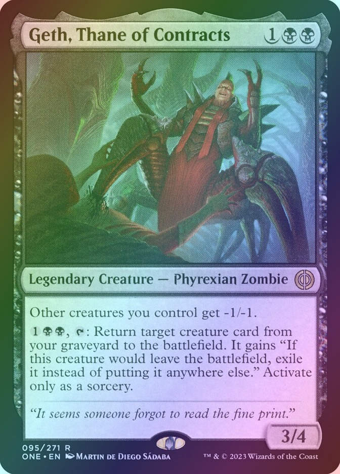 Geth, Thane of Contracts (ONE) (95) / Foil