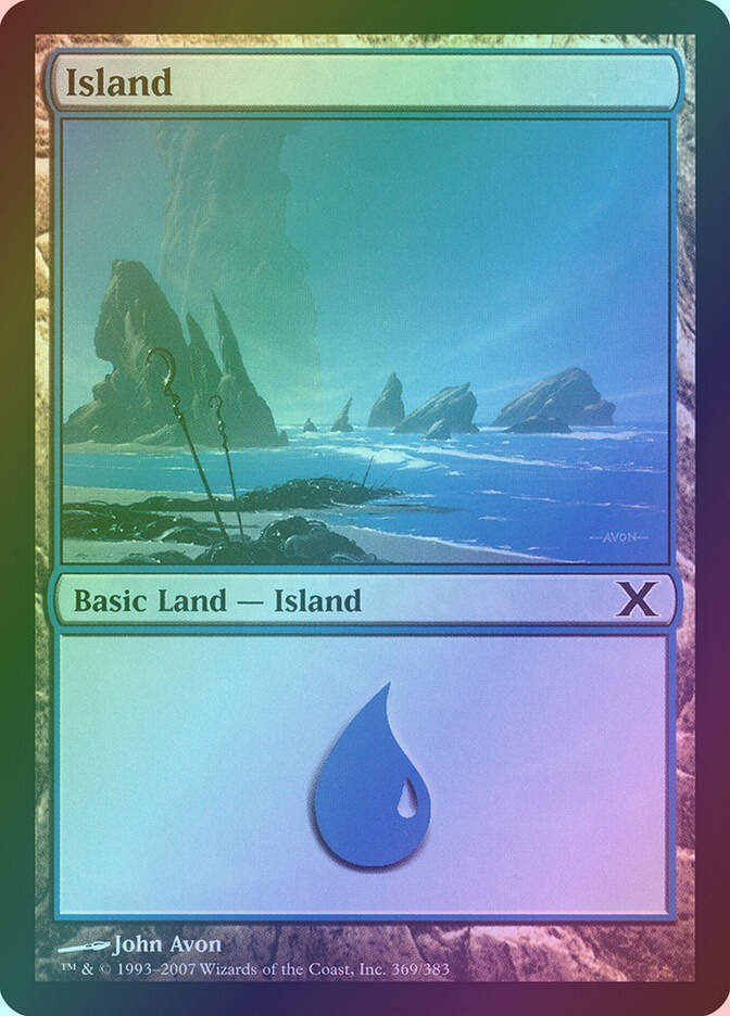 Island (10E) (369) / Foil