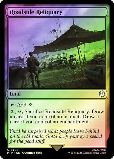 Roadside Reliquary (pip) (282) / Foil