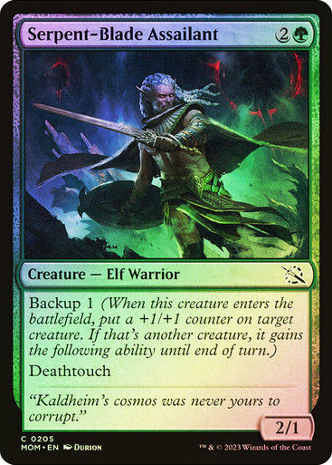 Serpent-Blade Assailant (mom) / Foil