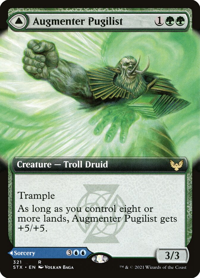 Augmenter Pugilist // Echoing Equation (STX) (321) / Extended Art — cara 1 de 2