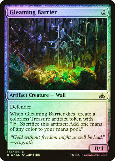 Gleaming Barrier (RIX) (178) / Foil