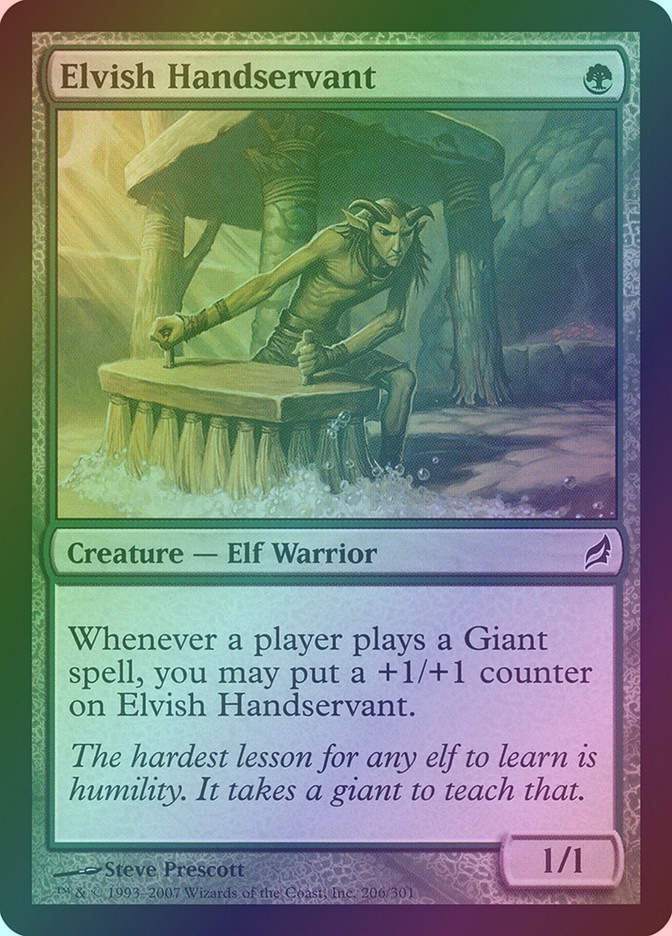 Elvish Handservant (LRW) (206) / Foil