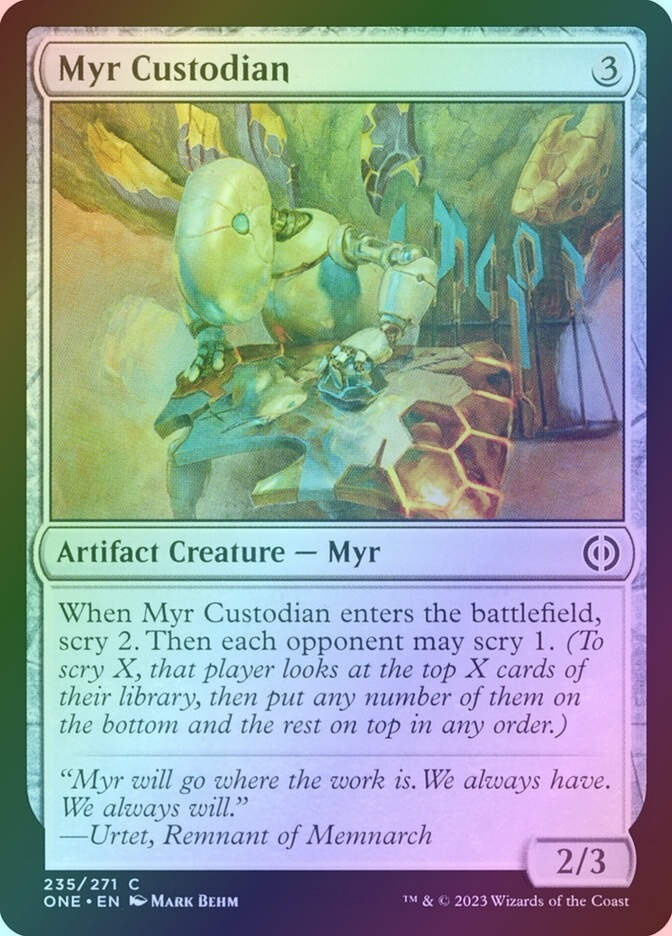 Myr Custodian (ONE) (235) / Foil