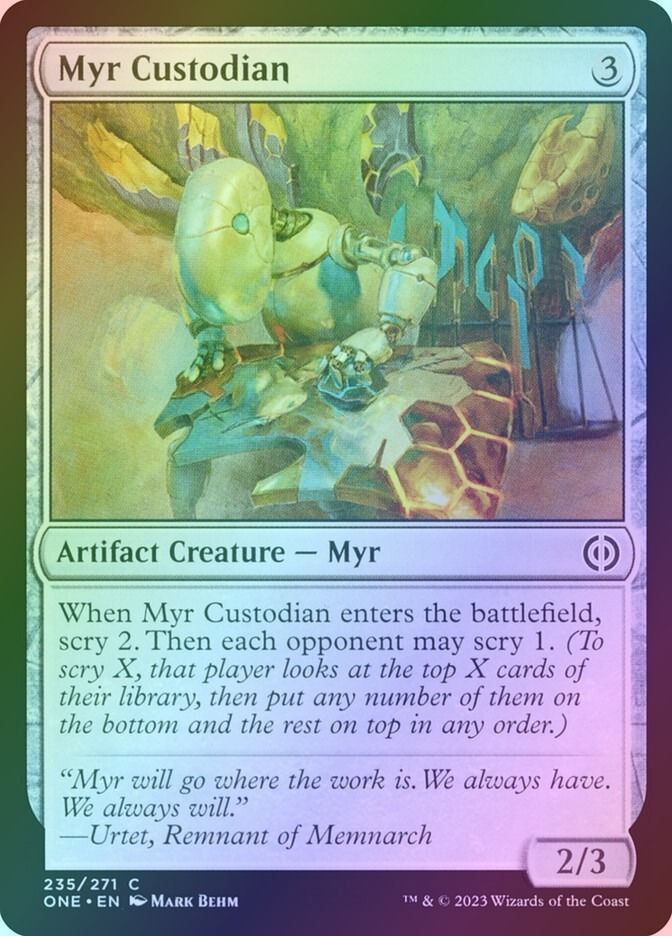 Myr Custodian (ONE) (235) / Foil