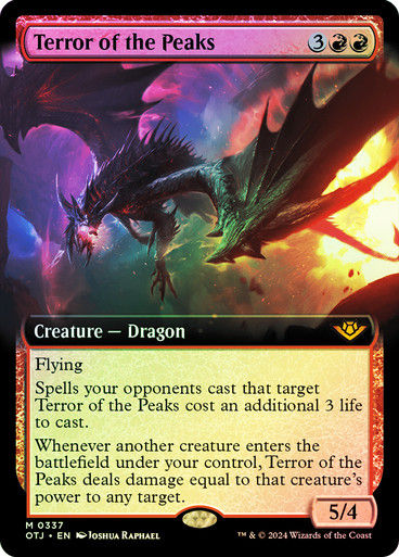 Terror of the Peaks (otj) (337) / Foil Extended