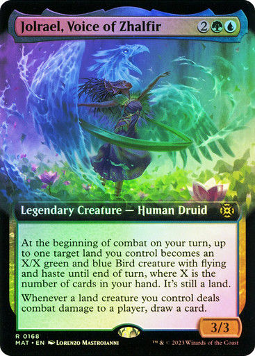 Jolrael, Voice of Zhalfir (MAT) / Extended Art / Foil