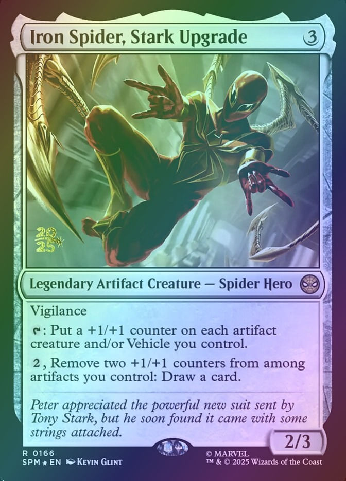 Iron Spider, Stark Upgrade (PSPM) (166s) / Foil