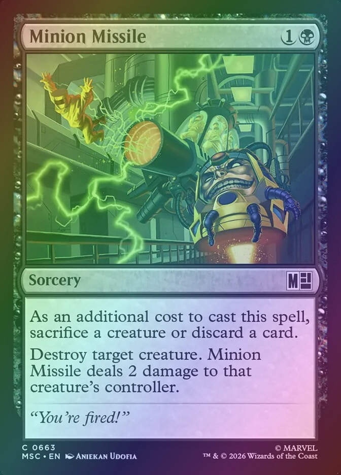 Minion Missile (MSC) (663) / Foil