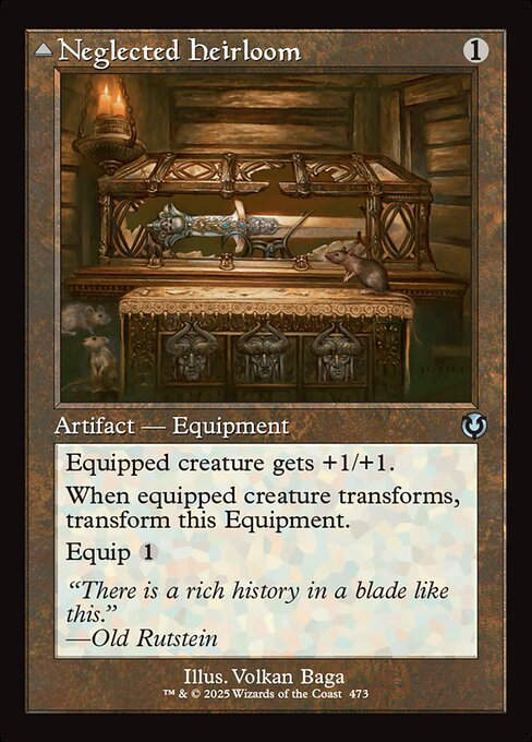 Neglected Heirloom // Ashmouth Blade (INR) (473) / Retro Frame