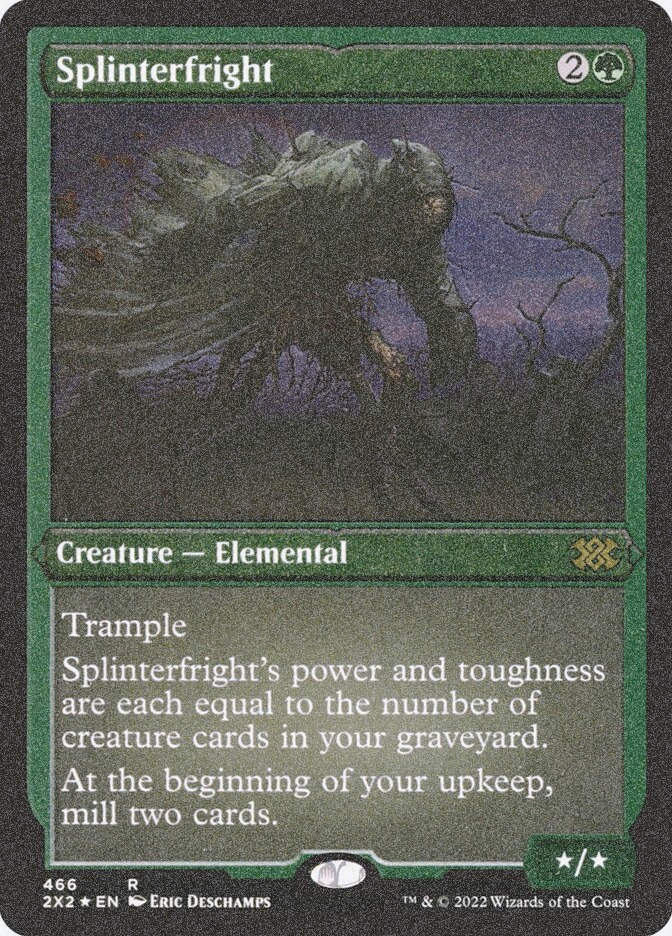Splinterfright (2X2) (466) / Foil Etched