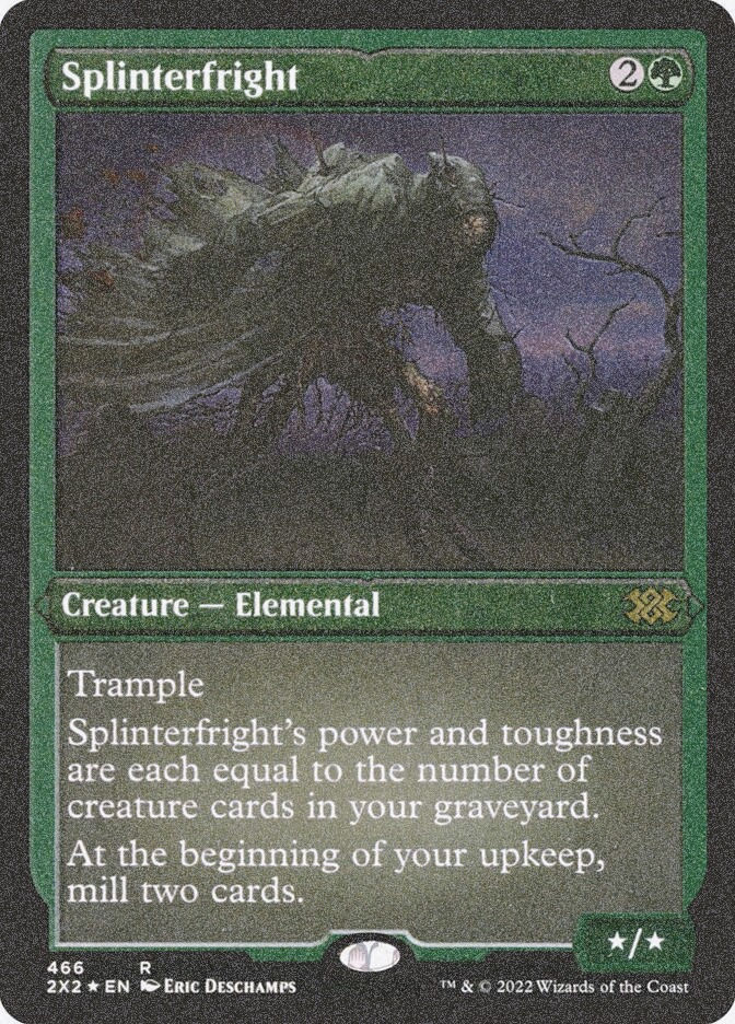 Splinterfright (2X2) (466) / Foil Etched