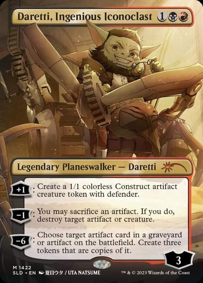 Daretti, Ingenious Iconoclast (SLD) (1422) / Borderless