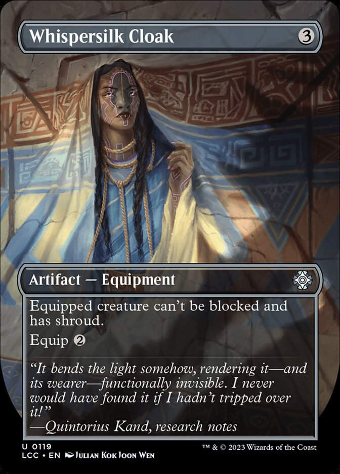 Whispersilk Cloak (LCC) (119) / Borderless