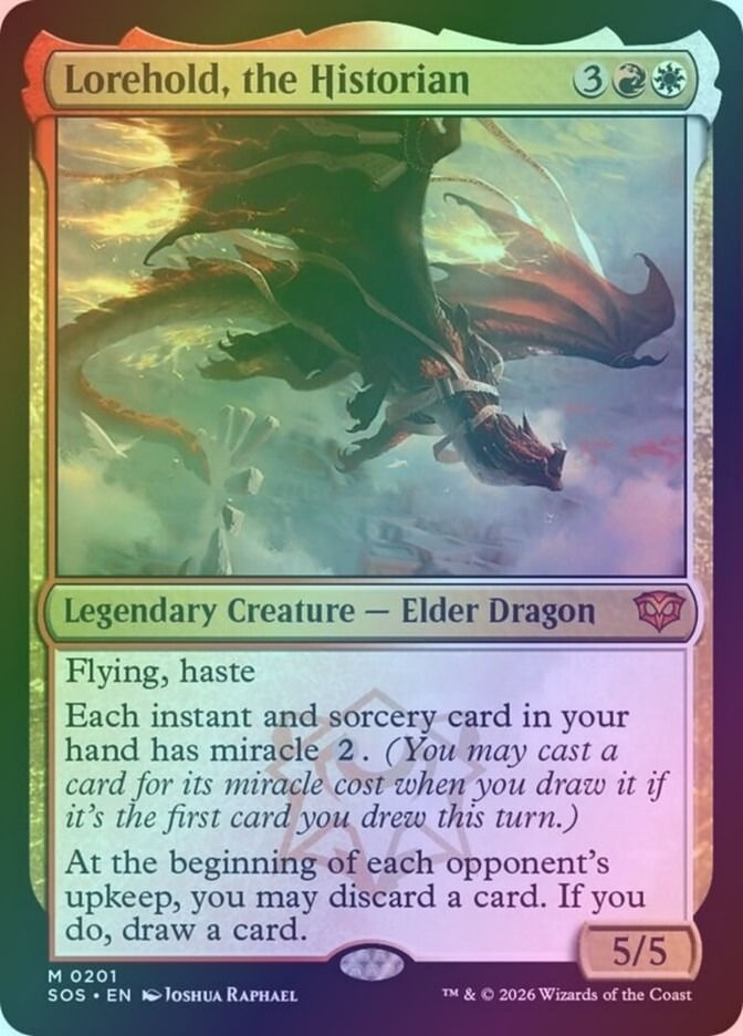 Lorehold, the Historian (SOS) (201) / Foil