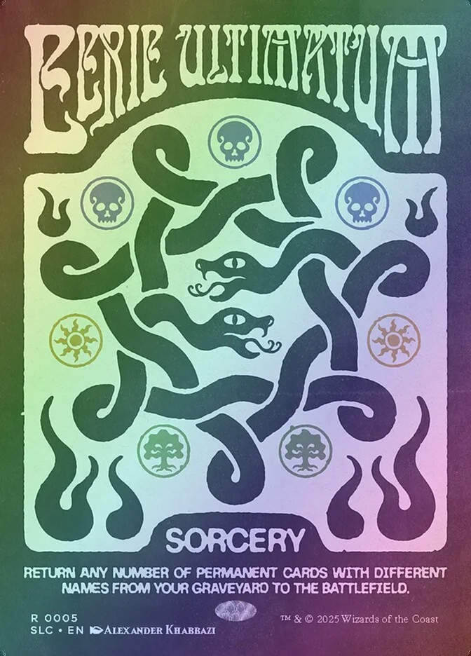 Eerie Ultimatum (SLC) (5) / Borderless / Foil