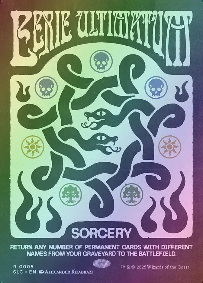 Eerie Ultimatum (SLC) (5) / Borderless / Foil