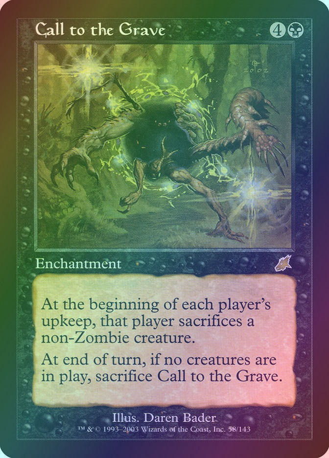 Call to the Grave (SCG) (58) / Foil