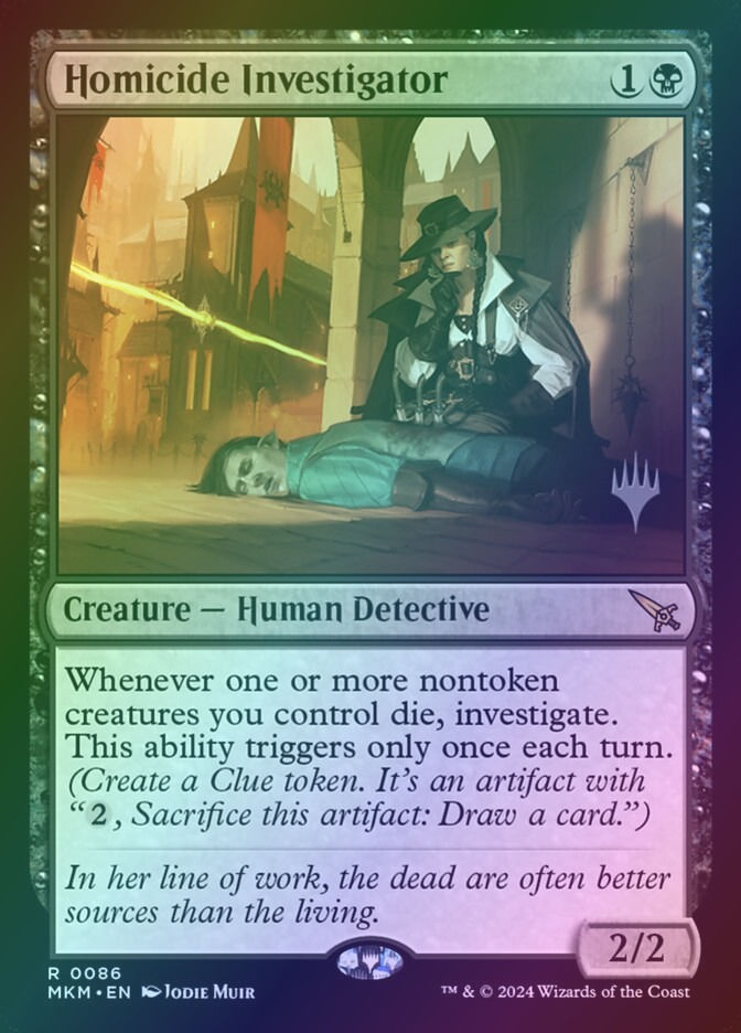 Homicide Investigator (PMKM) (86p) / Foil
