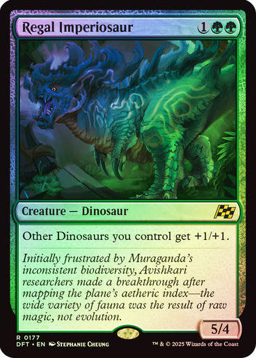 Regal Imperiosaur (DFT) (177) / Foil