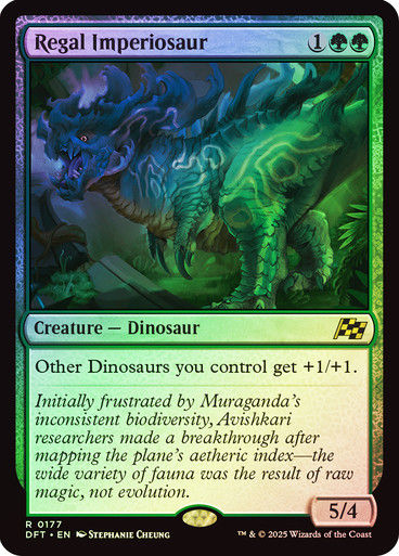 Regal Imperiosaur (DFT) (177) / Foil