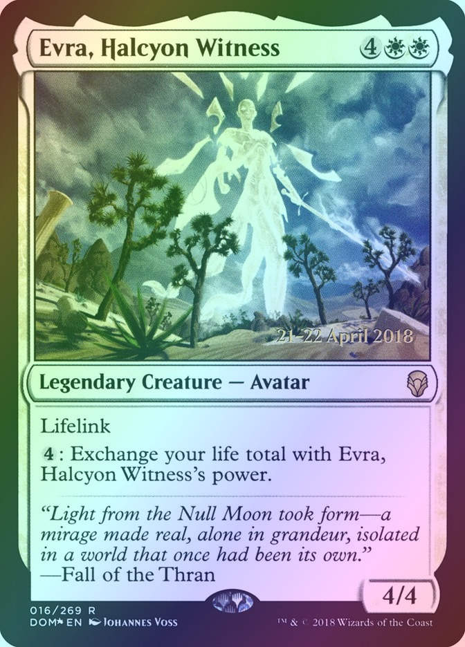 Evra, Halcyon Witness (PDOM) (16s) / Foil