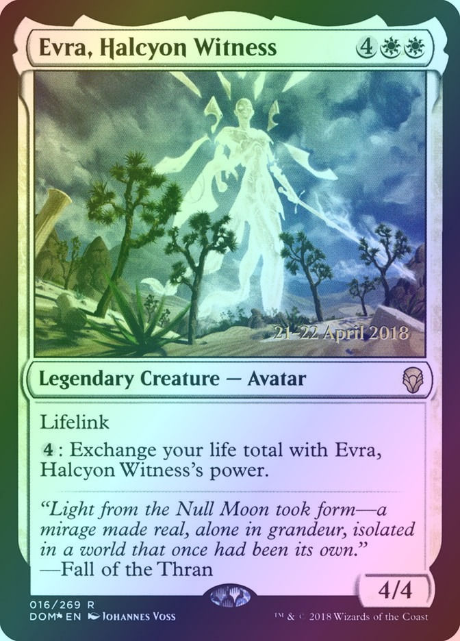 Evra, Halcyon Witness (PDOM) (16s) / Foil