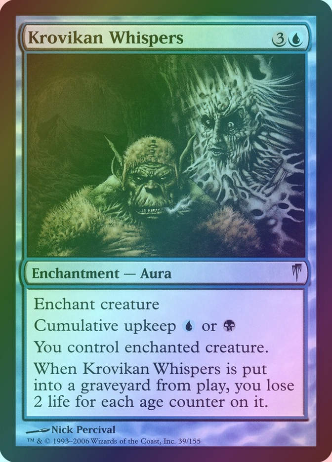 Krovikan Whispers (CSP) (39) / Foil