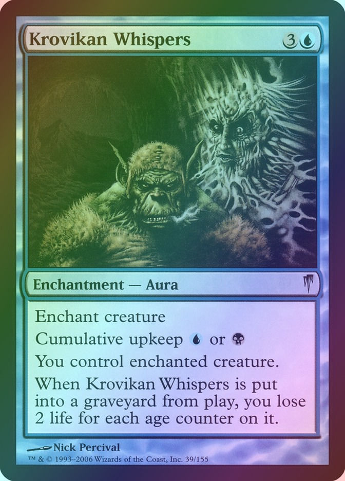 Krovikan Whispers (CSP) (39) / Foil