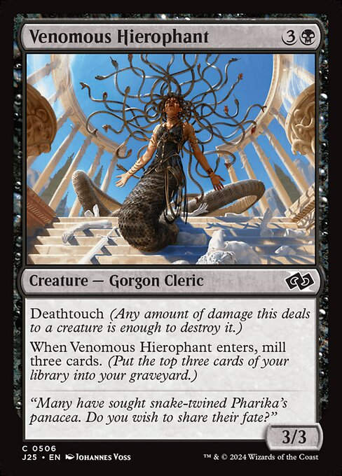 Venomous Hierophant (J25) (506)