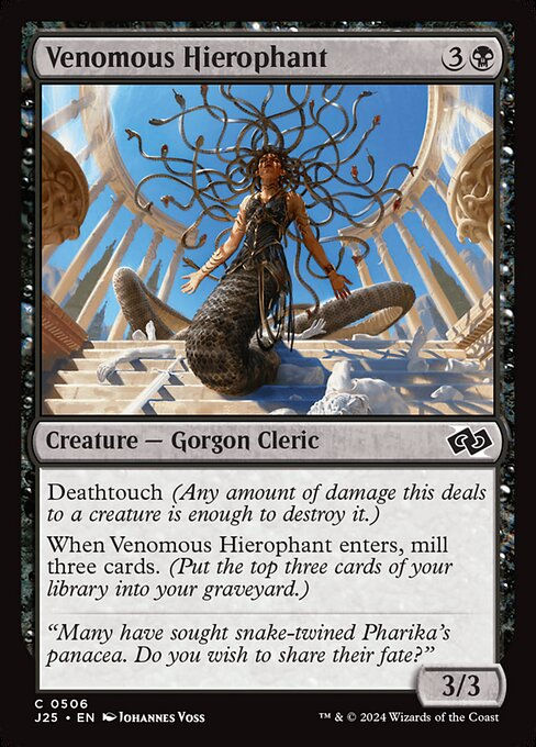 Venomous Hierophant (J25) (506)
