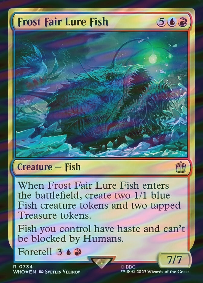 Frost Fair Lure Fish (WHO) (734) / Surge Foil