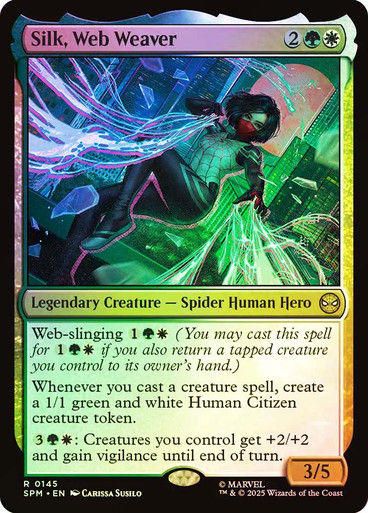 Silk, Web Weaver (SPM) (145) / Foil
