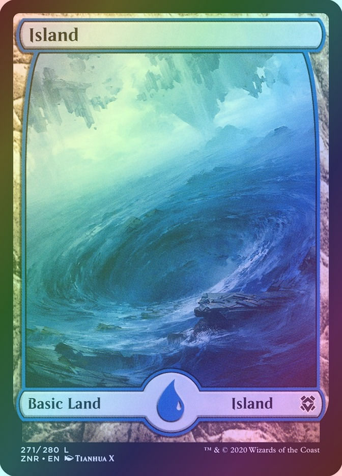 Island (ZNR) (271) / Foil