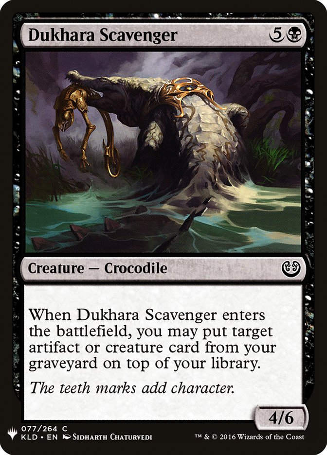 Dukhara Scavenger (MYS)