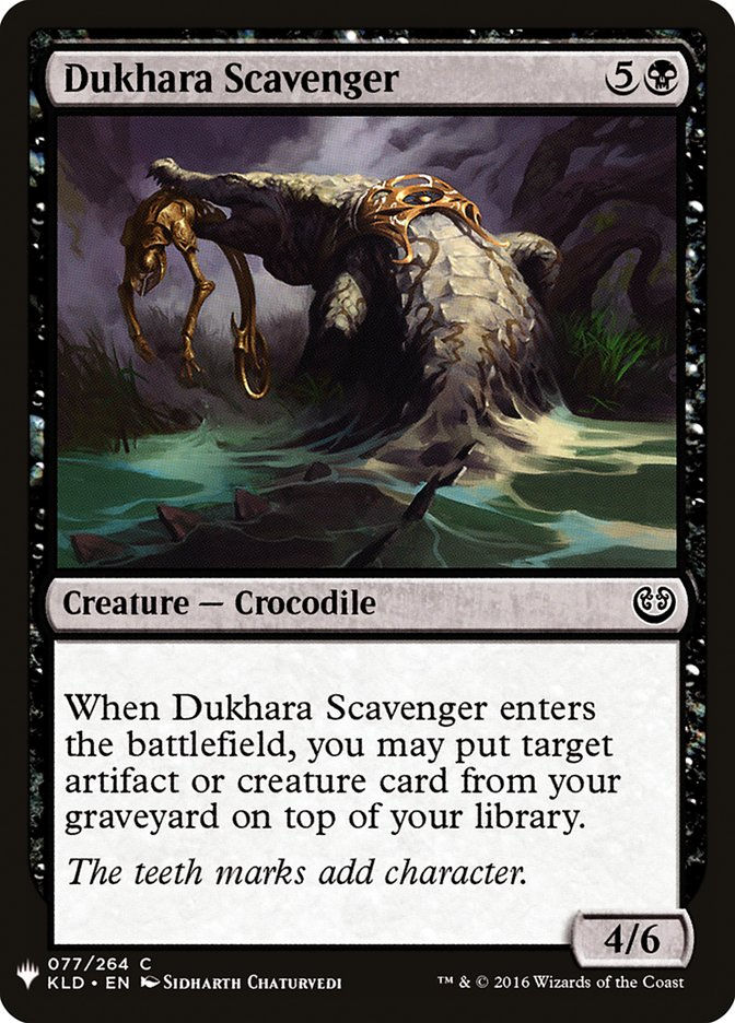 Dukhara Scavenger (MYS)