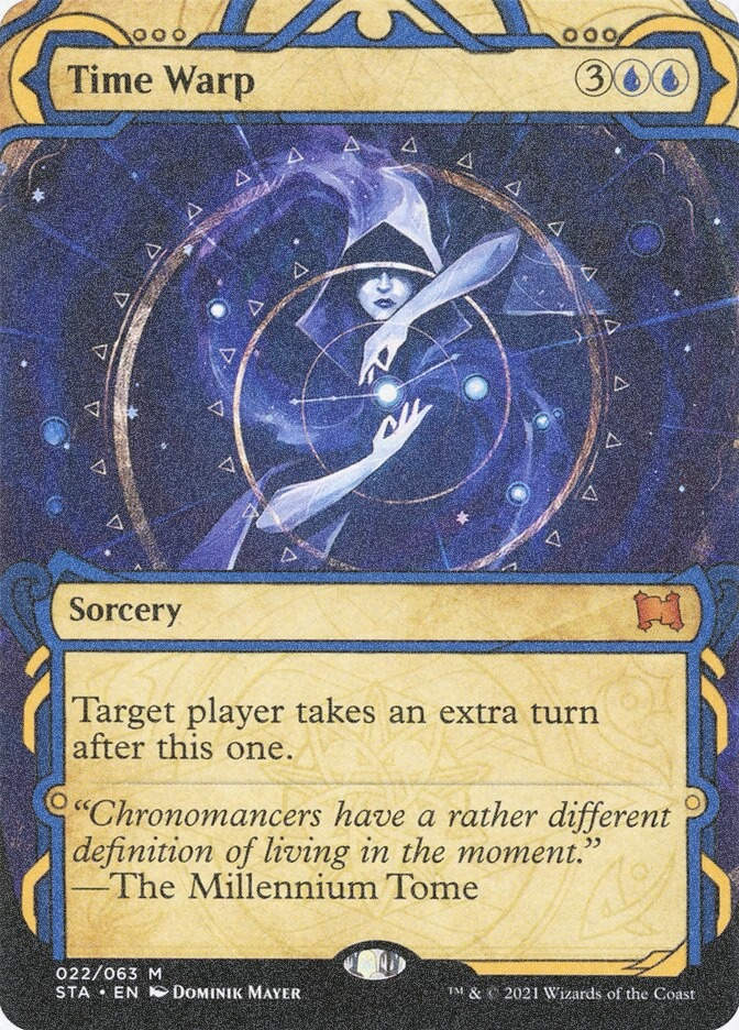 Time Warp (STA) (22) / Borderless / Showcase / Foil Etched
