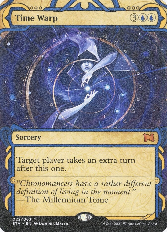 Time Warp (STA) (22) / Borderless / Showcase / Foil Etched