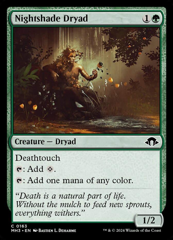 Nightshade Dryad (MH3) (163)