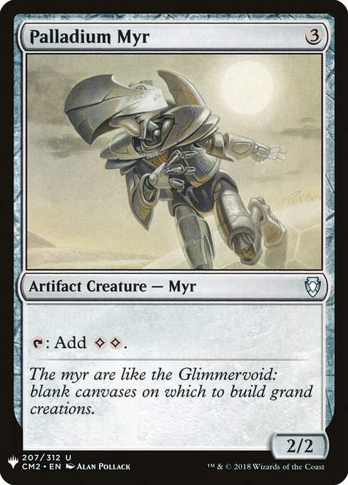 Palladium Myr (PLST) (CM2-207)