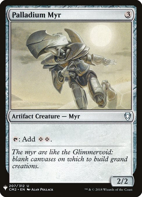 Palladium Myr (PLST) (CM2-207)