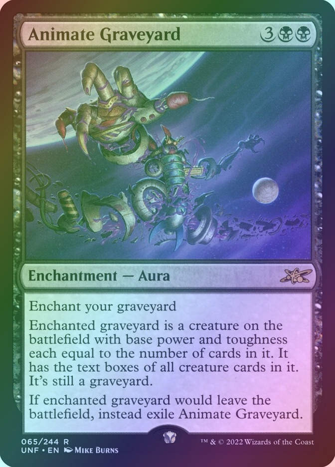 Animate Graveyard (UNF) (65) / Foil