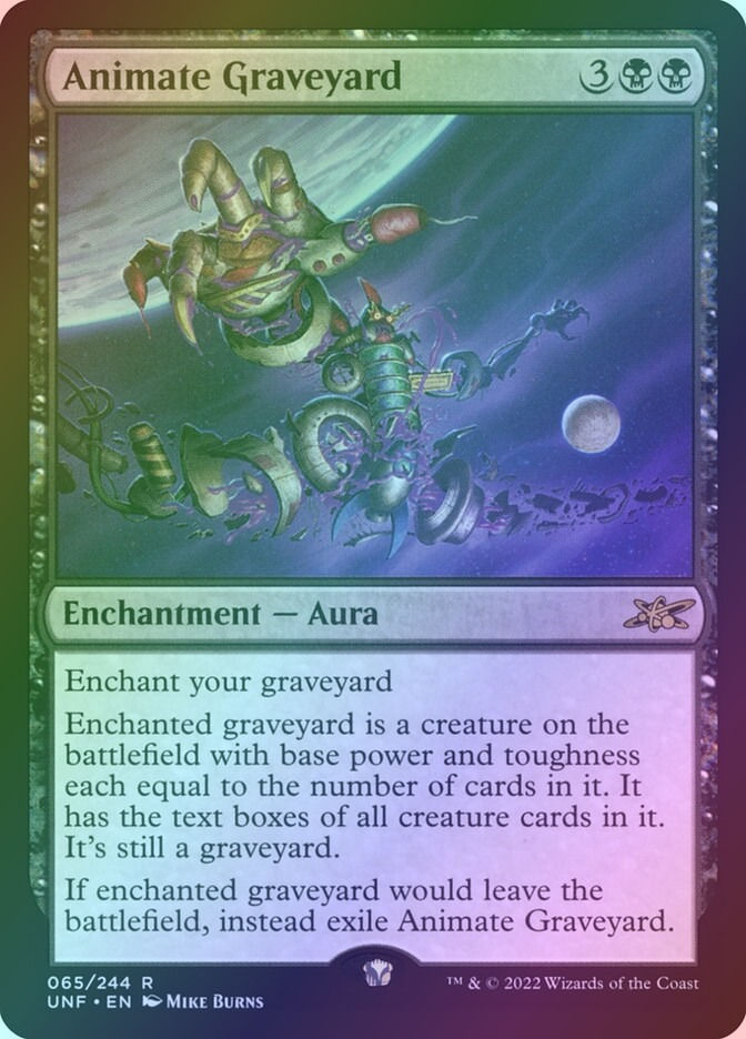 Animate Graveyard (UNF) (65) / Foil