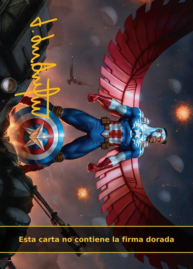 Captain America, Wings of Freedom (AMSH) (2) / No Firmada