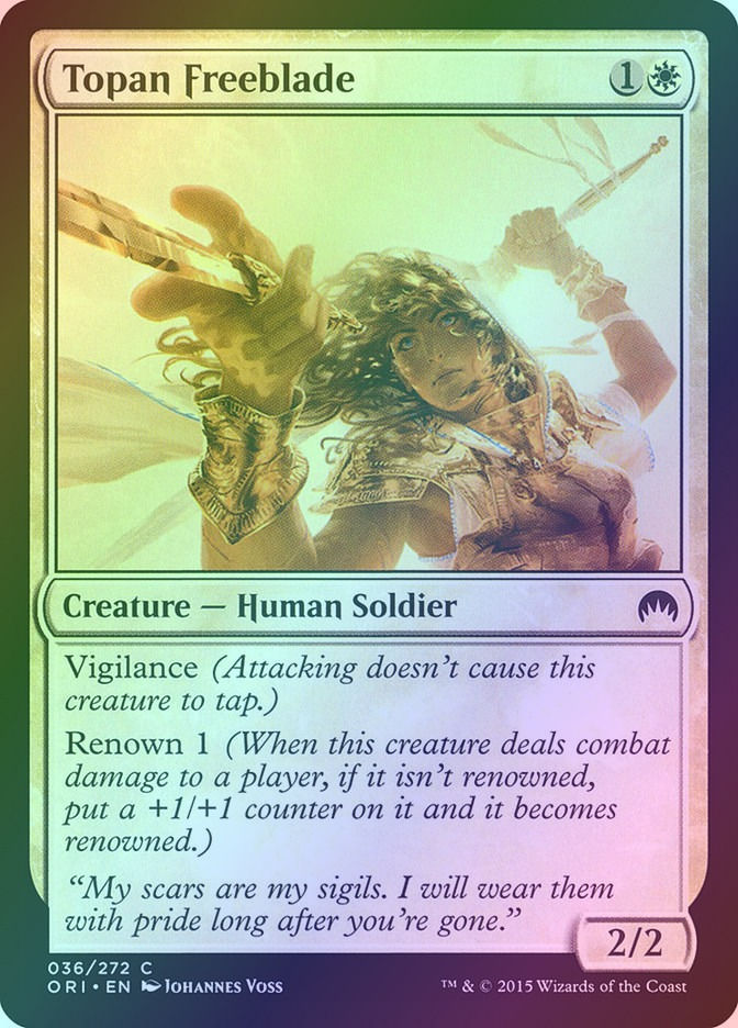 Topan Freeblade (ORI) (36) / Foil