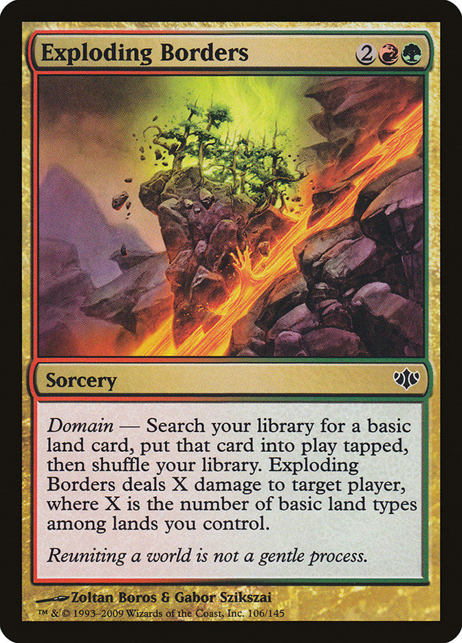 Exploding Borders (con)